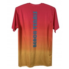 CAMISETA BEACH.ME M DEGRADÊ - ROSA/AMARELO